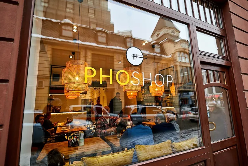 Projekt w restauracji Pho Shop
