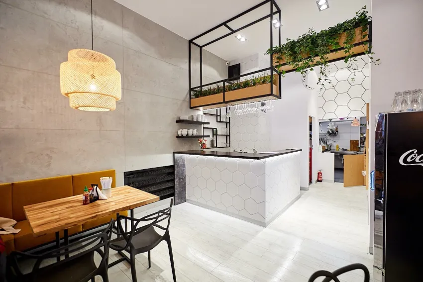 Projekt w restauracji Pho Shop