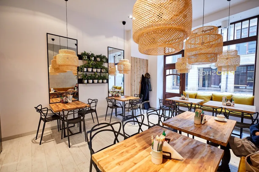 Projekt w restauracji Pho Shop
