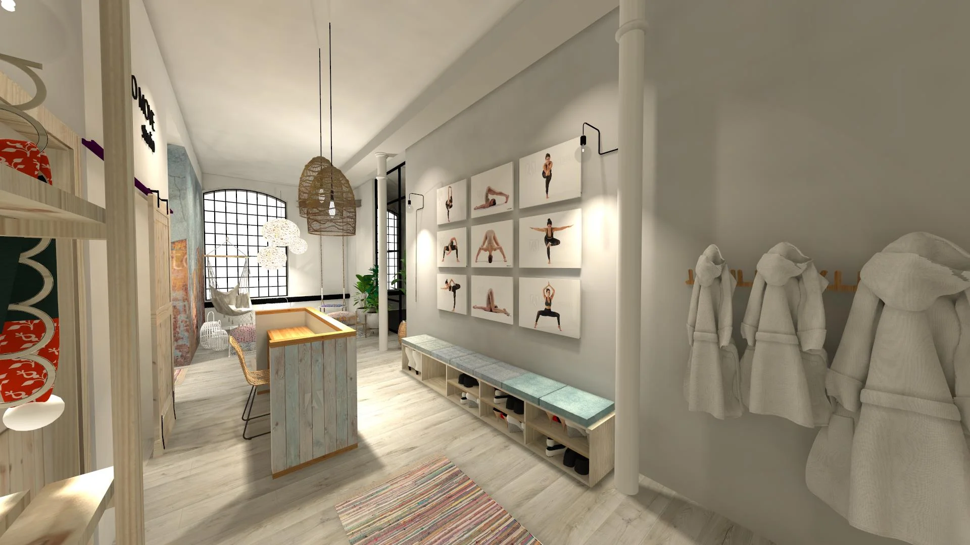 Projekt Lido Move Studio w Łodzi